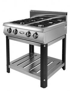 Плита газовая Grill Master Ф4ПГ/800 ГАЗ (50002) на подставке 4конф. 27кВт 800х800х1050