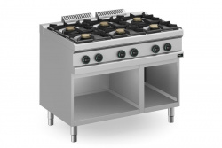 Купить плита 6 конфорочная apach aprg-117p/pl 700 серии – цена от завода, доставка до двери | RuOborudovanie.ru